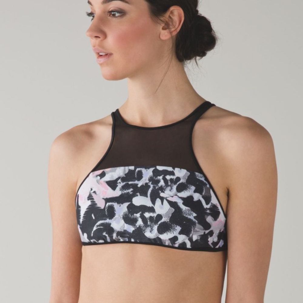 Lululemon Salty Swim Racer Top size 8